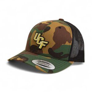 UCF Knights YP Snapback Hat- Army Camo/ Black